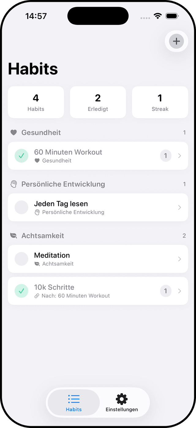 Habitfly App Preview